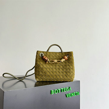 商品細詳を見る:ボッテガヴェネタ BOTTEGAVENETA 025-BOV743568ZRGG 2025年新作 スモール アンディアーモ トップハンドルバッグ トートバッグ