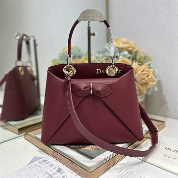 商品名称：クリスチャンディオール CHRISTIAN DIOR 025-CD0737JH 2025年新作 リボン付き トートバッグ ハンドバッグ ショルダーバッグ レディース