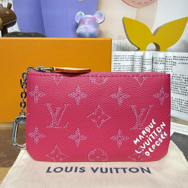 商品名称：ルイヴィトン LOUISVUITTON 2026年新作 M27111 カードキーケース ポシェット クレ S 小銭入れ コインケース コーティッド キャンバス