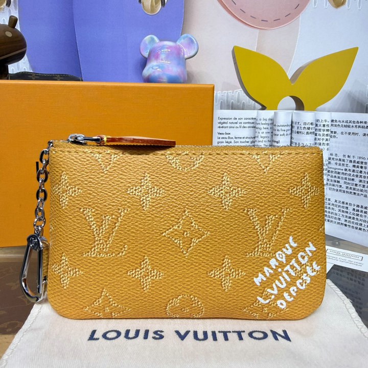 商品名称：ルイヴィトン LOUISVUITTON 2026年新作 M27114 カードキーケース ポシェット クレ S 小銭入れ コインケース コーティッド キャンバス