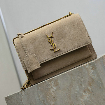 商品細詳を見る:イヴサンローラン Saint laurent YSL 2025年新作 サンセット ミディアム ショルダーバッグ チェーンポーチ レディース