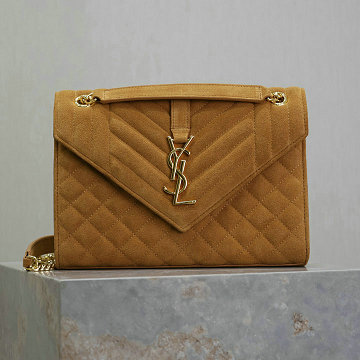商品細詳を見る:イヴサンローラン Saint laurent YSL 2025年新作 エンベロープ ミディアム ショルダーバッグ チェーンポーチ マトラッセレザー