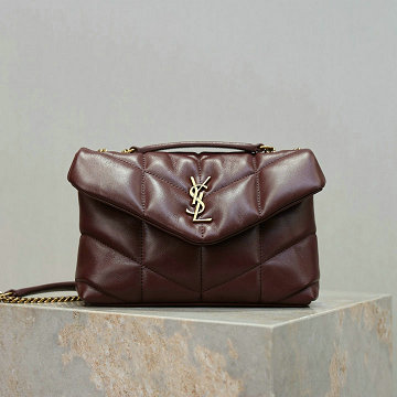 商品名称：イヴサンローラン Saint laurent YSL 2025年新作 ルル パファー ミニ ショルダーバッグ チェーンポーチ キルティングレザー