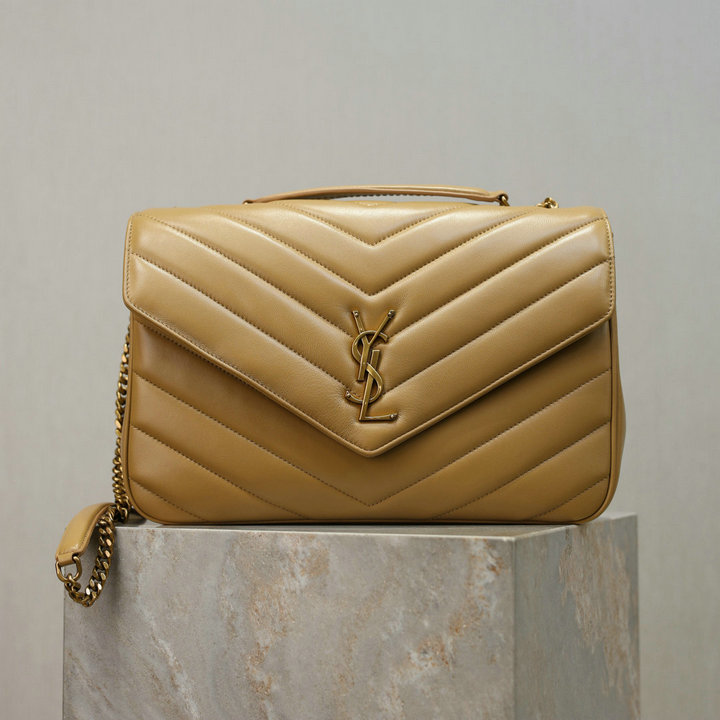 商品名称：イヴサンローラン Saint laurent YSL 2025年新作 ルル パファー ミディアム ショルダーバッグ チェーンポーチ キルティングレザー