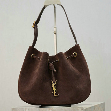 商品名称：イヴサンローラン Saint laurent YSL 2025年新作 ホーボーバッグ ショルダーバッグ ドローストリング トートバッグ