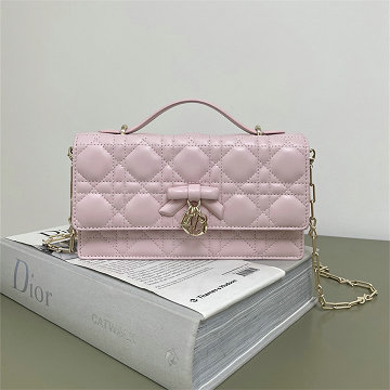 商品細詳を見る:クリスチャンディオール CHRISTIAN DIOR 99-CD0984QFH  2026年新作 My Dior リボン付き トートバッグ ショルダーバッグ