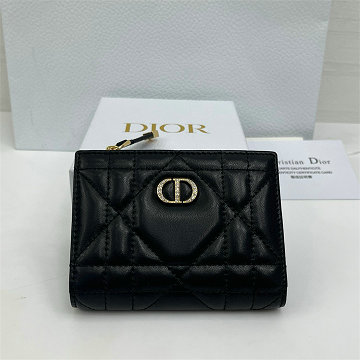 商品細詳を見る:クリスチャンディオール CHRISTIAN DIOR 99-CD4208YBK 2026年新作 ディオール カロ Dahlia ウォレット 二つ折り短財布 カナージュ