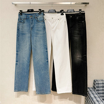 商品名称：セリーヌ CELINE 2026年新作 デニムパンツ ジーンズ ストレート パンツ おしゃれ レディース