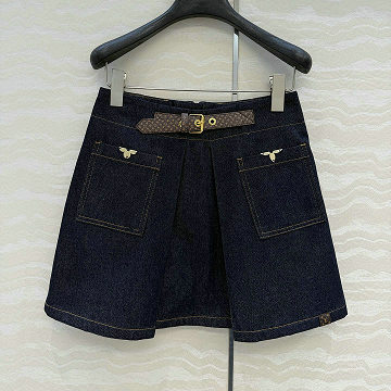 商品名称：ルイヴィトン LOUISVUITTON 2026年新作 デニムスカート ミニスカート おしゃれ レディース