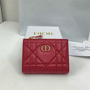 商品名称：クリスチャンディオール CHRISTIAN DIOR 99-CD4208YRD 2026年新作 ディオール カロ Dahlia ウォレット 二つ折り短財布 カナージュ