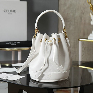 商品名称：セリーヌ CELINE 99-CE121673BS 2025年新作 ティーン クララ バッグ バケット ハンドバッグ ショルダーバッグ レザー