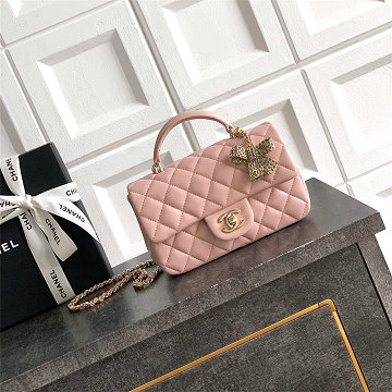 商品細詳を見る:シャネル CHANEL99-CH2431HYJFH  2025/26年秋冬 トップハンドル ミニ クラシック ハンドバッグ ショルダーバッグ レディース