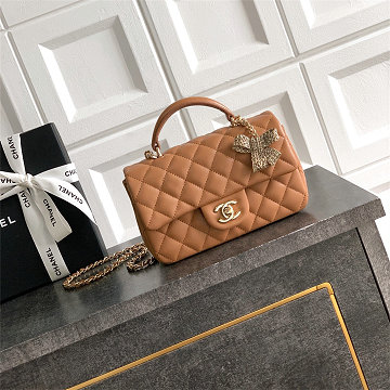 商品細詳を見る:シャネル CHANEL 99-CH2431HYJKQ 2025/26年秋冬 トップハンドル ミニ クラシック ハンドバッグ ショルダーバッグ レディース