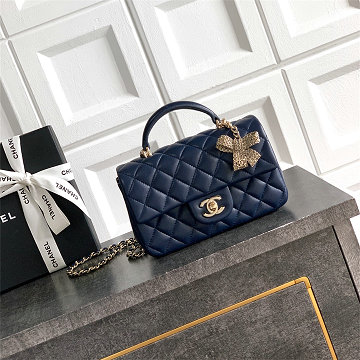 商品名称：シャネル CHANEL 99-CH2431HYJSL 2025/26年秋冬 トップハンドル ミニ クラシック ハンドバッグ ショルダーバッグ レディース