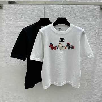 商品細詳を見る:シャネル CHANEL 2026年新作 ショートスリーブ ウール セーター クルーネック レディース