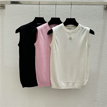 商品名称：シャネル CHANEL 2026年新作 ニットベスト タンクトップ ウール セーター クルーネック レディース