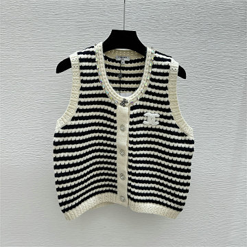 商品名称：シャネル CHANEL 2026年新作 ニットベスト ノースリーブ カーディガン ウール セーター クルーネック レディース