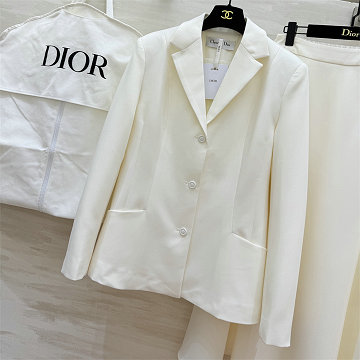 クリスチャンディオール CHRISTIAN DIOR 2026年新作 上下セット スーツ コート ミディスカート レディース