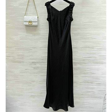 商品細詳を見る:クリスチャンディオール CHRISTIAN DIOR 2025年新作 ロングドレス ノースリーブ ワンピース レディース