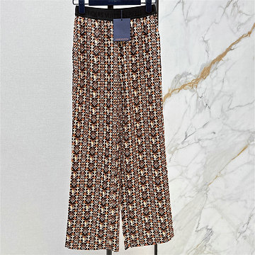 商品名称：ルイヴィトン LOUISVUITTON 2026年新作 ヌーヴォー モノグラム テーラードワイドレッグパンツ ドローストリングパンツ レディース