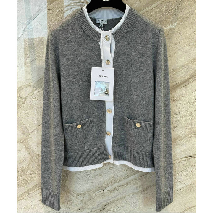 商品細詳を見る:シャネル CHANEL 2026年新作 ロングスリーブ カーディガン ニットコート セーター クルーネック 半袖 レディース