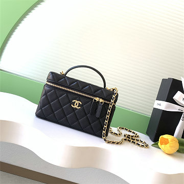商品名称：シャネル CHANEL 99-CH5090BK 2026年春夏 プレコレクション ヴァニティケース 化粧かばん ハンドバッグ ショルダーバッグ レディース