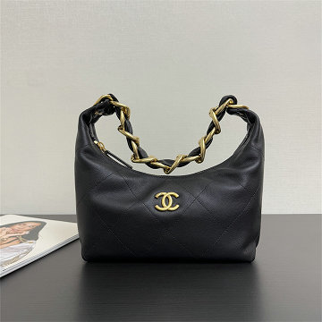 商品名称：シャネル CHANEL99-CH5837BK  2025/26年秋冬 コレクション ホーボー バッグ ショルダーバッグ レディース