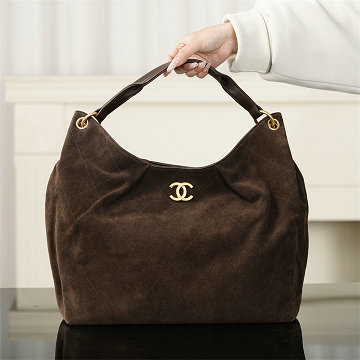 商品名称：シャネル CHANEL 99-CH6016RSK 2025/26年 クルーズ コレクション ショー マキシ ホーボーバッグ ショルダーバッグ レディース