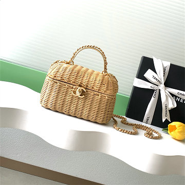 商品名称：シャネル CHANEL 99-CH5993BXS 2025/26年 クルーズ コレクション ショー ミニ ヴァニティケース トートバッグ ショルダーバッグ レディース