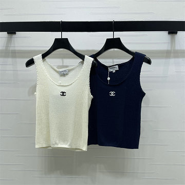 商品細詳を見る:シャネル CHANEL 2026年新作 ニットベスト タンクトップ ノースリーブ ウール セーター クルーネック レディース