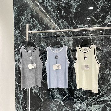 商品名称：ロエベ LOEWE 2026年新作 ニットベスト ノースリーブ カーディガン ウール セーター クルーネック レディース