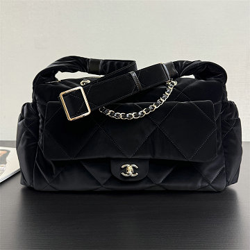 商品名称：シャネル CHANEL99-CH99550RBK 2025/26年 ココ ネージュ コレクション マキシ ボーリング バッグ ショルダーバッグ レディース