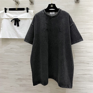 商品名称：シャネル CHANEL 2026年新作 ショートスリーブ Tシャツ コットンジャージ スウェット クルーネック カジュアル