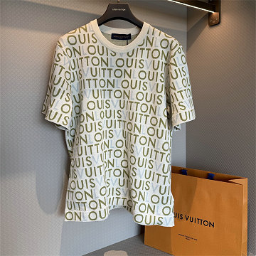 商品細詳を見る:ルイヴィトン LOUISVUITTON 2026年新作 コットンジャージー Tシャツ クルーネック 半袖 男女兼用