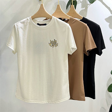 商品名称：ルイヴィトン LOUISVUITTON 2026年新作 シグネチャーポケット Tシャツ コットンジャージー クルーネック 半袖