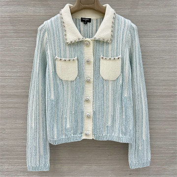 商品細詳を見る:シャネル CHANEL 2026年新作 カーディガン ロングスリーブ ニットコート セーター 長袖 ポロネック カジュアル レディース