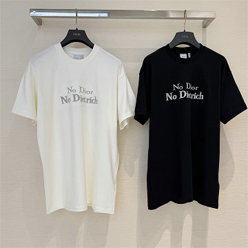 商品名称：クリスチャンディオール CHRISTIAN DIOR 2026年新作 ショートスリーブ Tシャツ コットンジャージ スウェット クルーネック カジュアル