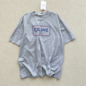 商品名称：セリーヌ CELINE 2026年新作 ショートスリーブ Tシャツ コットンジャージ スウェット クルーネック カジュアル