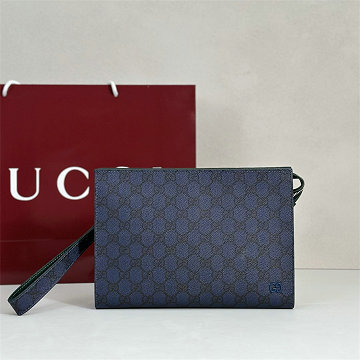 商品名称：グッチ GUCCI 99-GG768255PLG 2026年新作 バイカラー スモール ポーチ 手持ちかばん メンズ ビジネスバッグ
