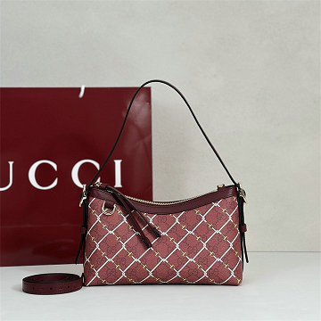 商品名称：グッチ GUCCI 99-GG847450BRD 2026年新作 GGエンブレム スモール ショルダーバッグ チェーンポーチ キャンパス
