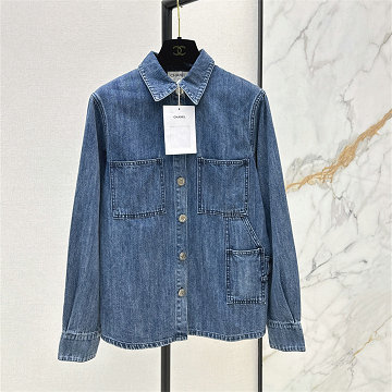 商品細詳を見る:シャネル CHANEL XG-WTCH26046 2026年新作 ロングスリーブ デニムコート コットン トップスコート レディース