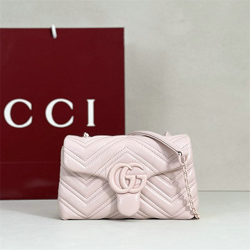 商品名称：グッチ GUCCI 99-GG856368PQF  2026年新作 GGマーモント ミニ ショルダーバッグ チェーンポーチ レディース
