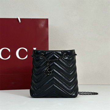 商品名称：グッチ GUCCI 99-GG856404PBK 2026年新作 GG マーモント ナノ バケットバッグ ショルダーバッグ レディース