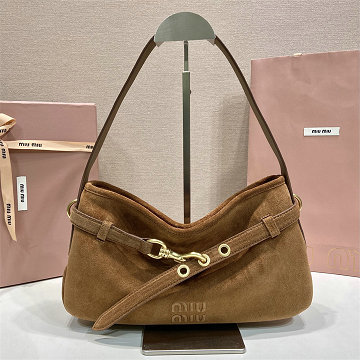 商品名称：ミュウミュウ MIUMIU 99-MM5BC182RZS 2026年新作 アバンチュール ホーボーバッグ ショルダーバッグ レディース