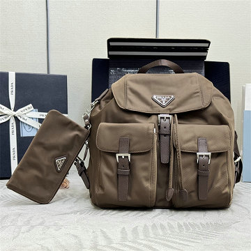 商品名称：プラダ PRADA 99-PD1BZ811BKF 2026年新作 ポーチ付 ミディアム Re-Nylon バックパック リュックサック 男女兼用