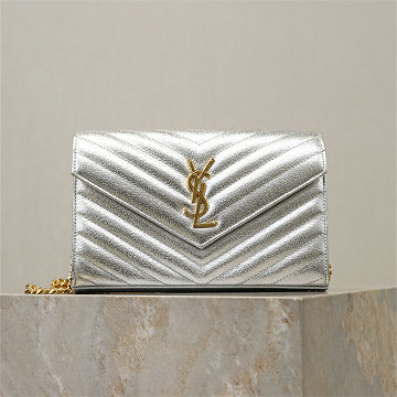 イヴサンローラン Saint laurent YSL 025-YSL364021PJY 2026年新作チェーンウォレット フラップバッグ ショルダーバッグ レディース
