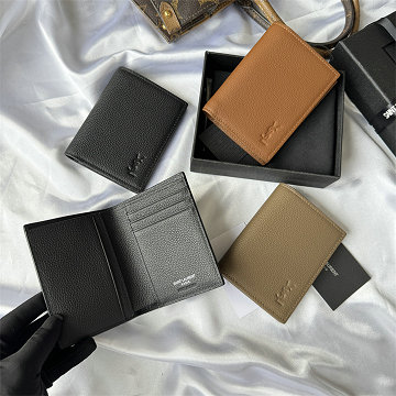 商品細詳を見る:イヴサンローラン Saint laurent YSL025-YSL668736KQ  2026年新作 二つ折り短財布 カードケース