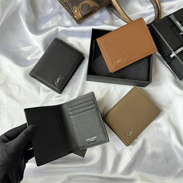 イヴサンローラン Saint laurent YSL 025-YSL668736TH 2026年新作 二つ折り短財布 カードケース