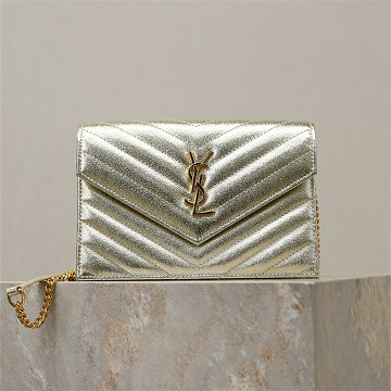 商品細詳を見る:イヴサンローラン Saint laurent YSL 025-YSL393953GJJ 2026年新作チェーンウォレット フラップバッグ ショルダーバッグ レディース