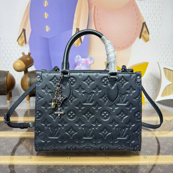 商品名称：ルイヴィトン LOUISVUITTON 2026年新作 M27042 オンザゴー PM トートバッグ ショルダーバッグ レディース カウハイドレザー